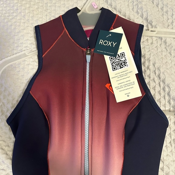 Roxy 1.5mm Rise Collection Long John Wetsuit Women’s Size 2 - Picture 11 of 15